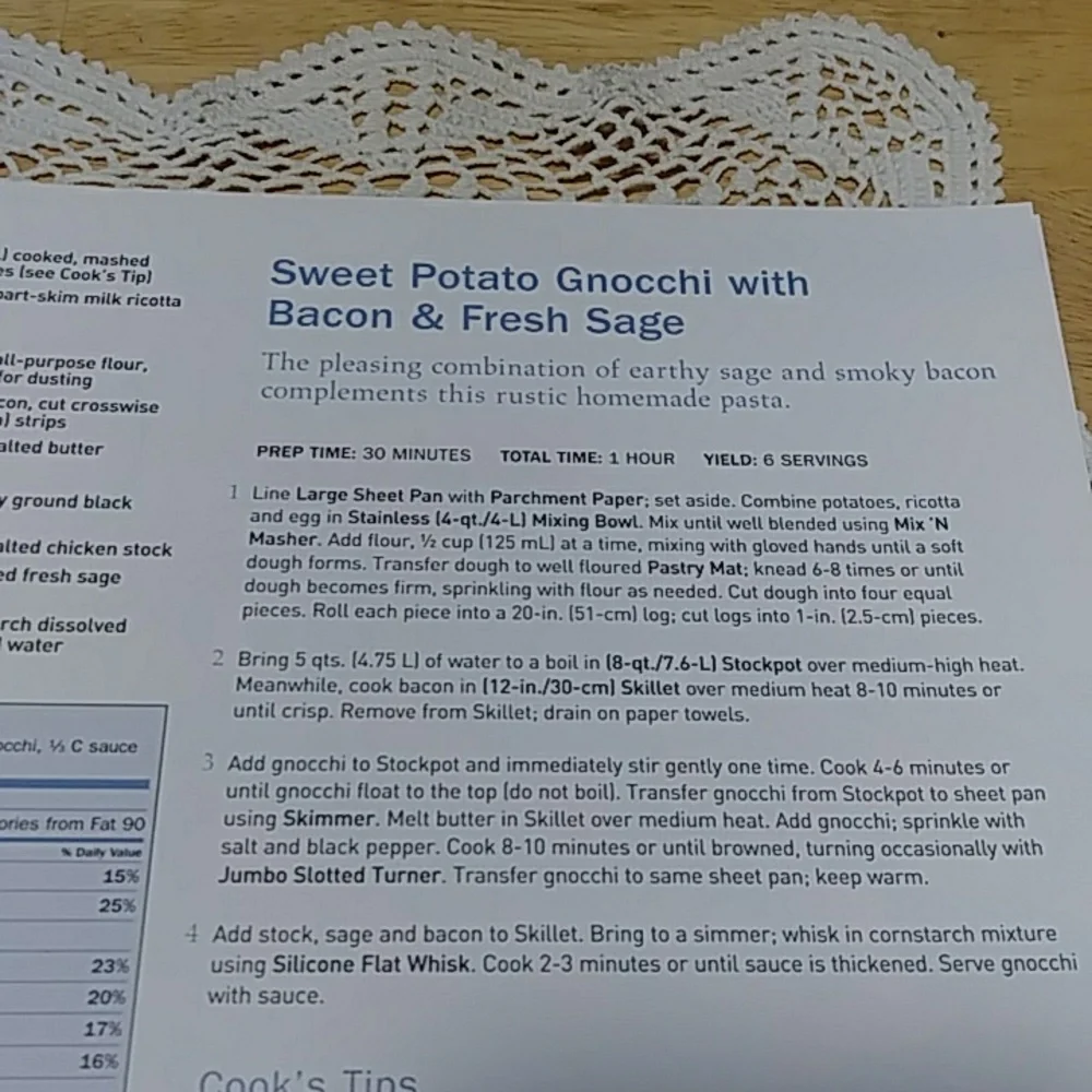 Pampered Chef Make it Fresh Make it Healthy Recipes Cookbook
